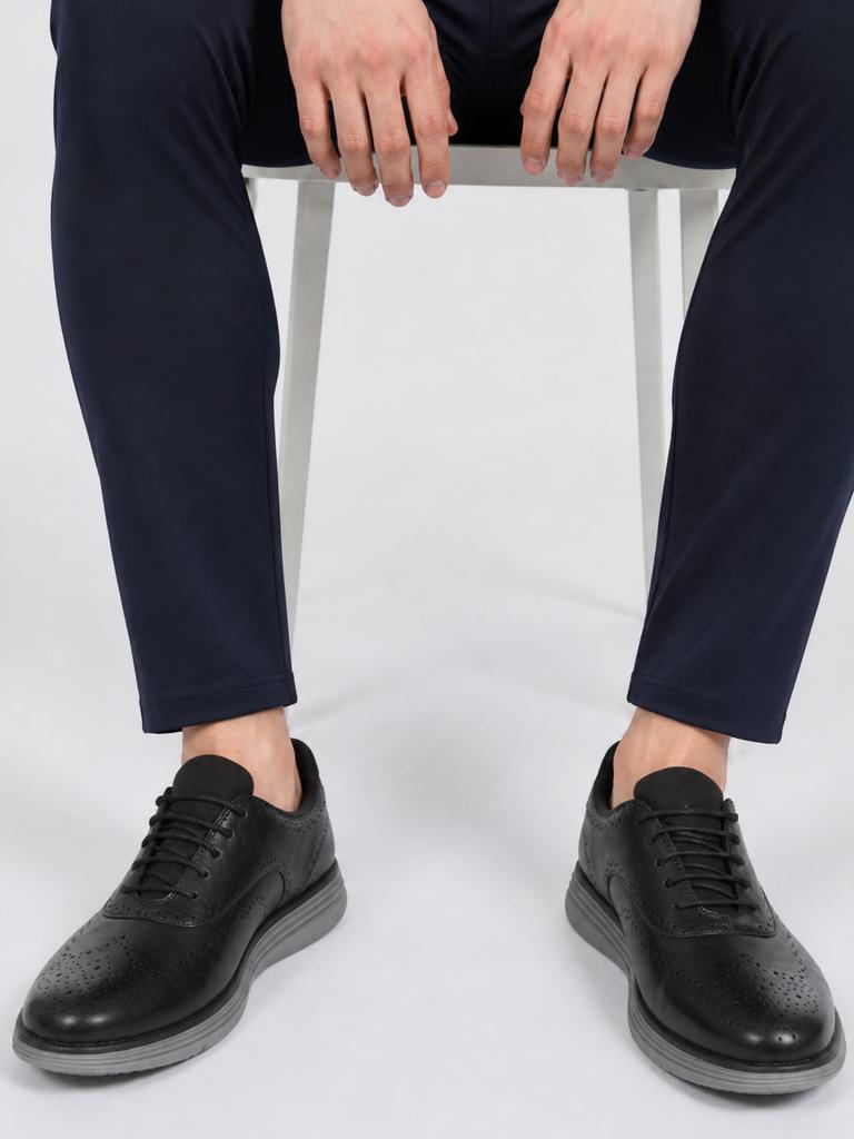 SOLEPLAY Black Brogue Shoes
