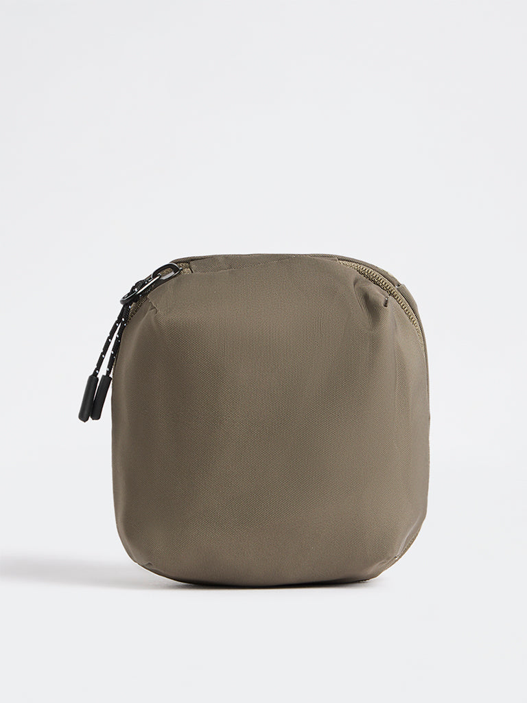 Westside Olive Solid Travel Pouch