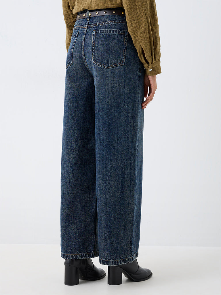 LOV Indigo Wash High-Waist Jeans