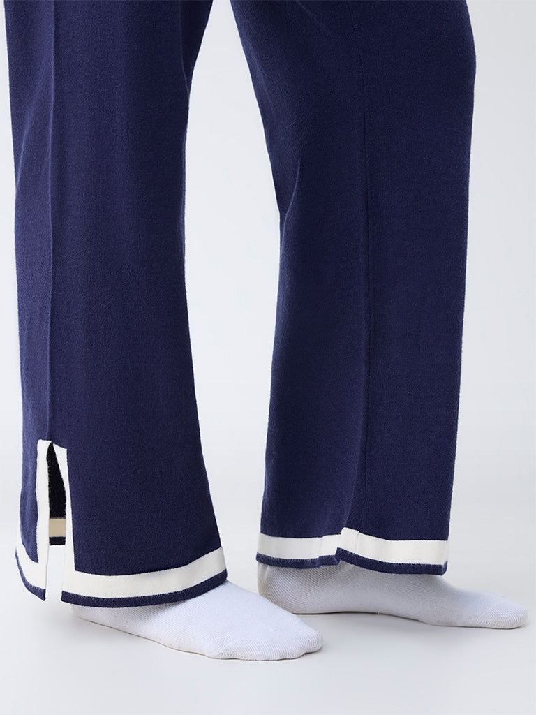 Wunderlove Navy High-Rise Lounge Pants