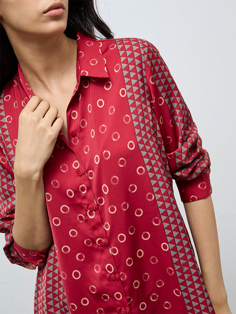 Utsa Multicolour Printed Cotton Tunic
