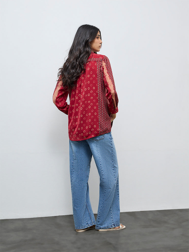 Utsa Multicolour Printed Cotton Tunic