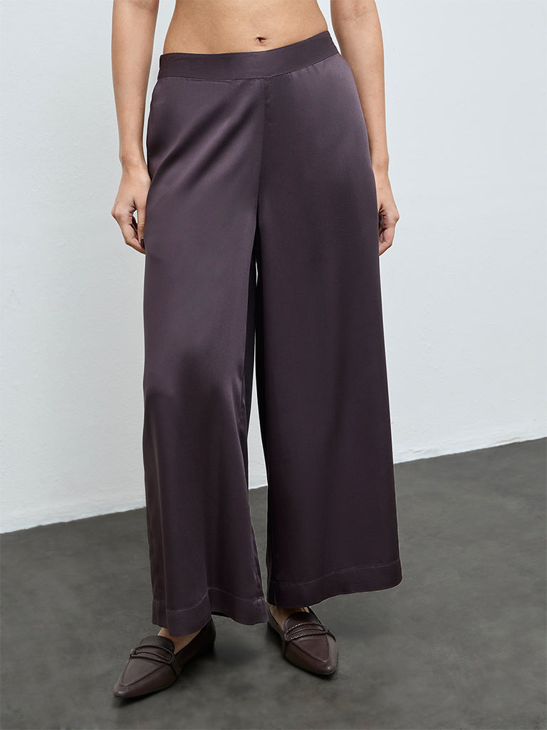 Zuba Dark Grey Palazzos
