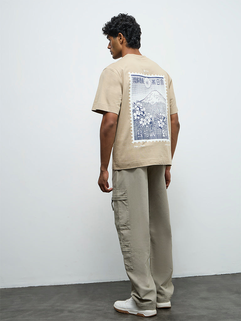 Nuon Sage Relaxed-Fit Mid-Rise Cargo Pants