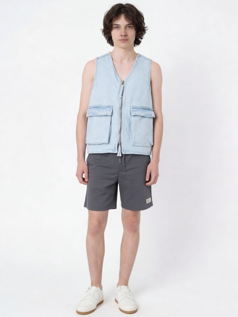Y&F Kids Boys Blue Denim Jacket