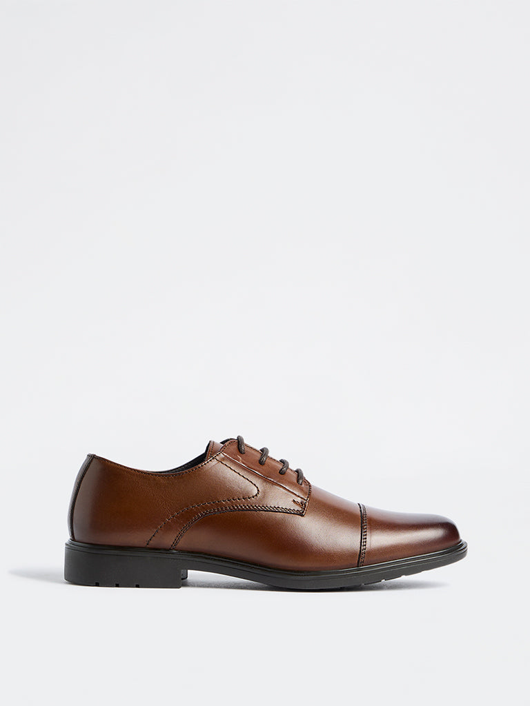 SOLEPLAY Brown Derby Shoes