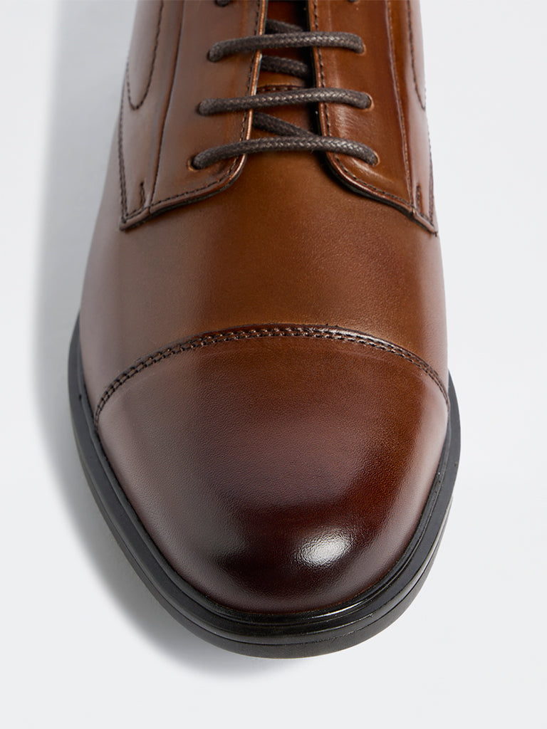 SOLEPLAY Brown Derby Shoes