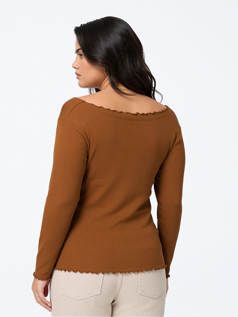 Gia Tan Solid Cotton-Blend T-Shirt