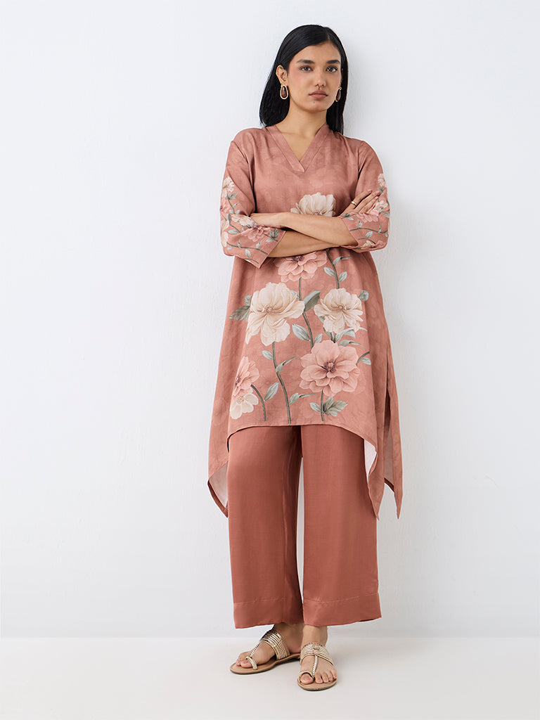 Zuba Rust Solid Pants
